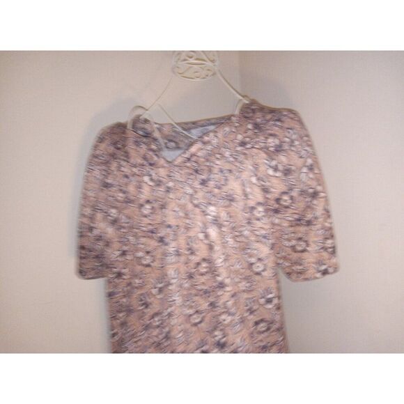 5/$25 60s Size A6 Muumuu House Coat Robe Dress MOD Flower Power Pockets Nightie - Picture 7 of 12